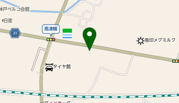 ウエルシア 神戸高津橋店の地図画像
