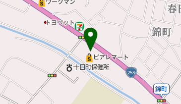 ピアレマート 十日町店の地図画像