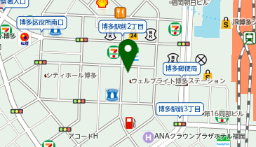 タイムズカー 博多駅博多口店の地図画像