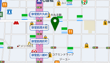 マリング靴店の地図画像