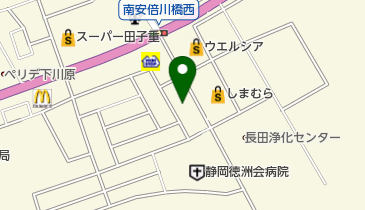 Mac-House(マックハウス) 静岡下川原店の地図画像