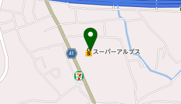 クイックカットBB スーパーアルプス日野店の地図画像
