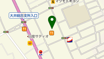 クイックカットBB イオン大井店の地図画像