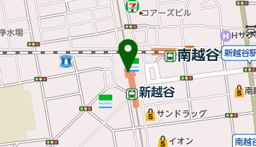 ねり伝 ヴァリエ新越谷店の地図画像