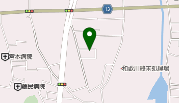 雑貨と珈琲 まめきどの地図画像