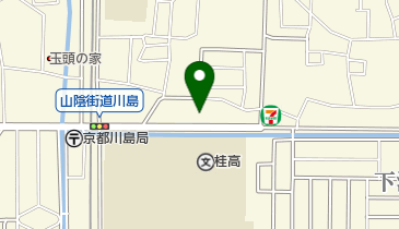 鼓月 桂店の地図画像