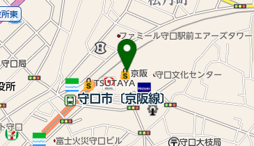 鼓月 京阪守口店の地図画像