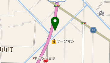 たまゆら くみやま南店の地図画像