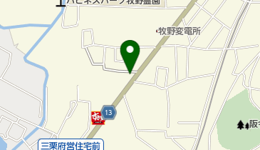 たまゆら 牧野店の地図画像
