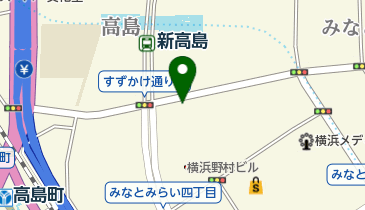 東急リバブル みなとみらいセンターの地図画像