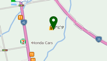 ペッツビレッジ アピタ松阪三雲店の地図画像