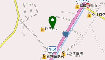 HIRASEI(ヒラセイ)遊蔦屋書店 村上店の地図画像