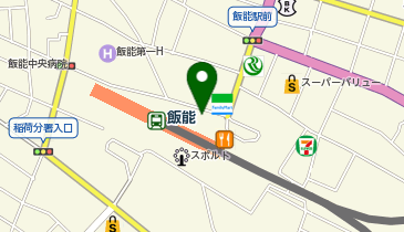 jump(ジャンプ) 飯能店の地図画像