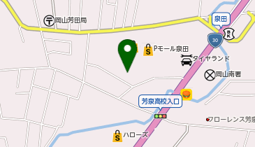 ITO GOFUKU(イトウゴフク) 泉田店の地図画像