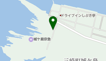 手焼きせんべい雷神堂 城ヶ島店の地図画像