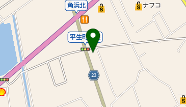 果子乃季 平生店の地図画像