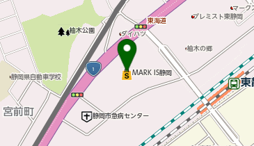 中央コンタクト マークイズ静岡店の地図画像