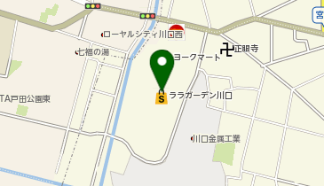 Paseos(パシオス) ララガーデン川口店の地図画像