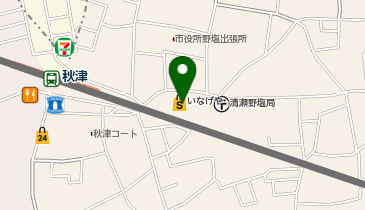 Paseos(パシオス) 秋津店の地図画像