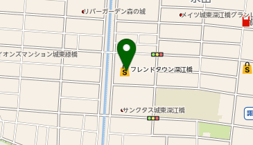 Paseos(パシオス) フレンドタウン深江橋店の地図画像
