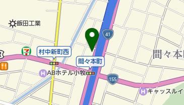 担々麺はるひ 小牧店の地図画像