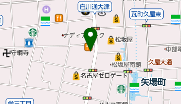 esLASH(エスラッシュ) 名古屋店の地図画像