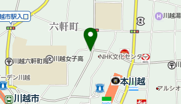 美容室flower(フラワー)の地図画像