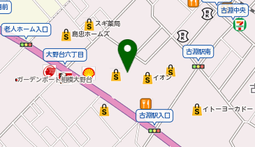 スーパーヘアー イオン相模原店の地図画像