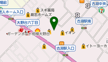 古市庵 イオン相模原ショッピングセンター店の地図画像