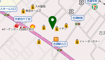 メガネのオフト イオン相模原店の地図画像