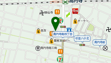 leger(レジェ)の地図画像