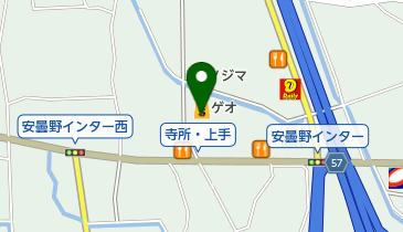 平安堂 あづみ野店の地図画像