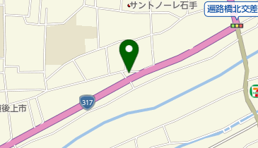 婆あばキッチン 帯の地図画像