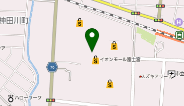 大垣書店 GROS AMUSER(グロスアミュゼ)富士宮店の地図画像