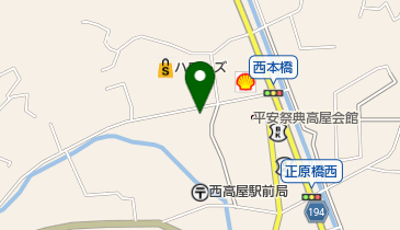 キハラ楽器 高屋センターの地図画像