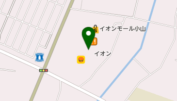 イオン銀行 イオンモール小山店の地図画像