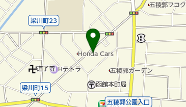 ミートハウス函館 本町店の地図画像