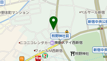 MAC(マック)丼丸 3号店 西新宿店の地図画像