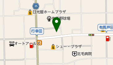 メガネのイタガキ 渋川店の地図画像