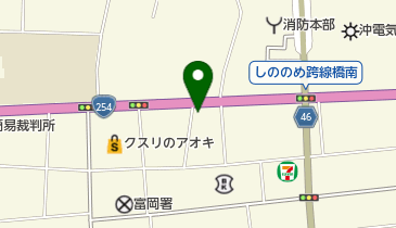 メガネのイタガキ 富岡本店の地図画像