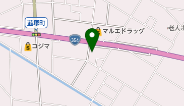 メガネのイタガキ 伊勢崎韮塚店の地図画像