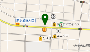 メガネのイタガキ 太田本店の地図画像