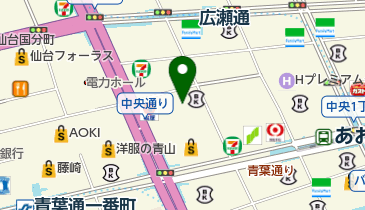 PARTS CLUB(パーツクラブ) 仙台店の地図画像