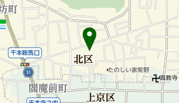 FOOD SHOP(フード ショップ)エムジー 鞍馬口店の地図画像