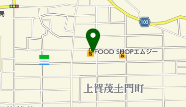FOOD SHOP(フード ショップ)エムジー 上賀茂店の地図画像