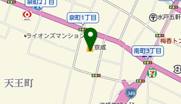 おこわ米八 京成水戸店の地図画像