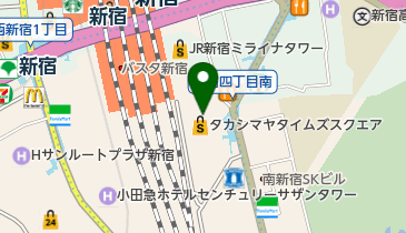 おこわ米八 新宿タカシマヤ店の地図画像