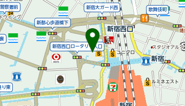 おこわ米八 小田急百貨店新宿店の地図画像