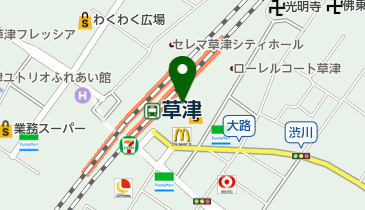 おこわ米八 近鉄百貨店 草津店の地図画像