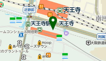 おこわ米八 あべのハルカス近鉄本店の地図画像